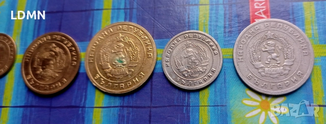 1 Стотинка 1951, 3 Стотинки 1951, 5 Стотинки 1951, 10 Стотинки 1951, 25 Стотинки 1951 НРБ, снимка 6 - Нумизматика и бонистика - 51975033