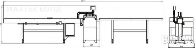 Дигитална машина за рязане на стъклодържатели OZGENC OMRM 105RF, снимка 6 - Циркуляри - 30244349