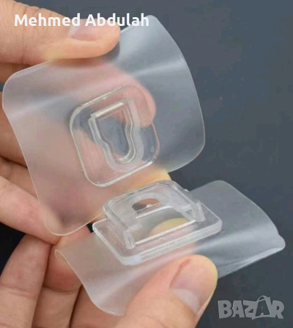 Самозалепващи прозрачни закачалки с кукички без следи , снимка 8 - Закачалки - 54152112