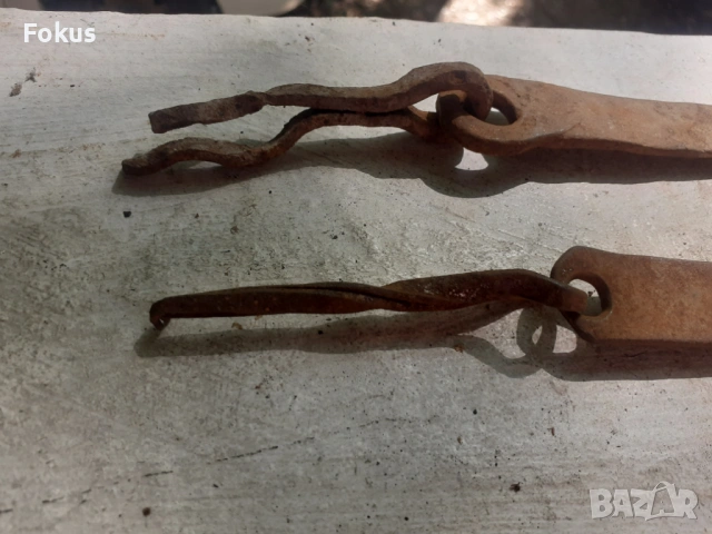 Стари ковани резета резе мандало за врата порта, снимка 3 - Антикварни и старинни предмети - 53277190