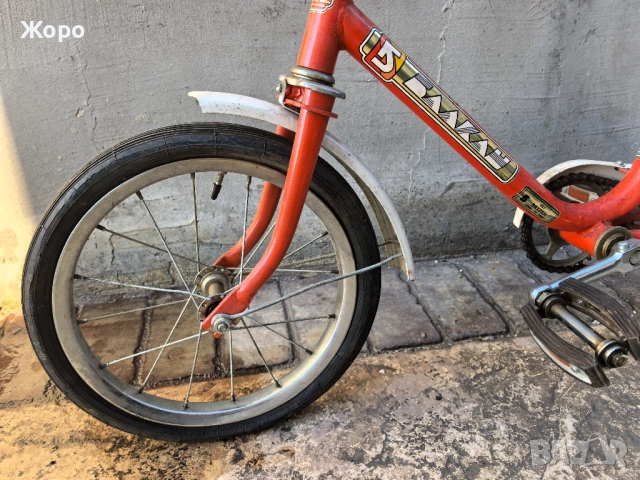 Стар детски велосипед Балкан - като нов, снимка 2 - Велосипеди - 52612226