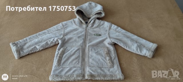 Топло плато с качулка, снимка 3 - Детски якета и елеци - 42854538