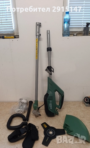 Електрически тример Bosch AFS 23-37, 1000 W, 37 см, снимка 2 - Градинска техника - 52802785