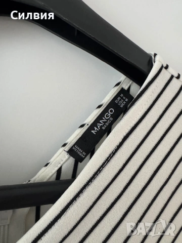 Рокля в бяло и черно, снимка 4 - Рокли - 54035570