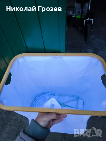 Кош за пране с капак - Сгъваема кутия за пране, снимка 3 - Други стоки за дома - 47917702