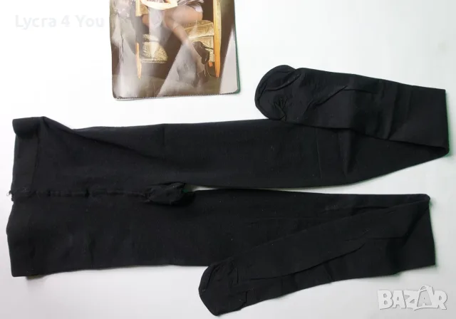 Wolford Velvet de Luxe луксозен черен дамски чорапогащник 40 ден, снимка 11 - Бельо - 56240245