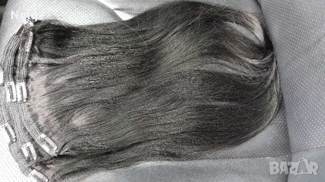 Екстеншъни с клипси, снимка 3 - Аксесоари за коса - 30725283