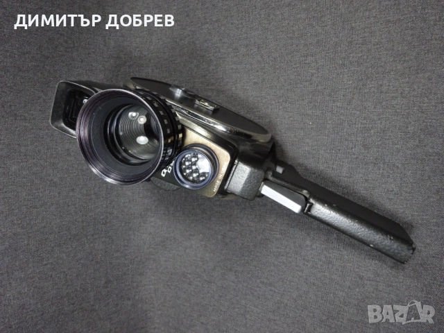 СТАРА РЕТРО СОЦ СССР 8 мм КИНОКАМЕРА КМЗ КВАРЦ QUARZ 2М, снимка 7 - Антикварни и старинни предмети - 53987032