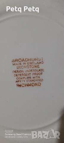 порцеланови чиний Англия , снимка 3 - Антикварни и старинни предмети - 53939530