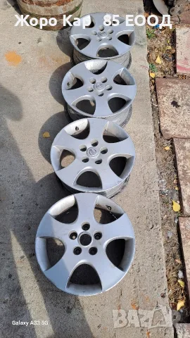 Алуминиеви джанти 16 цола 6.5Jx16 5x114.3 4 броя за NISSAN PRIMERA (P12) 