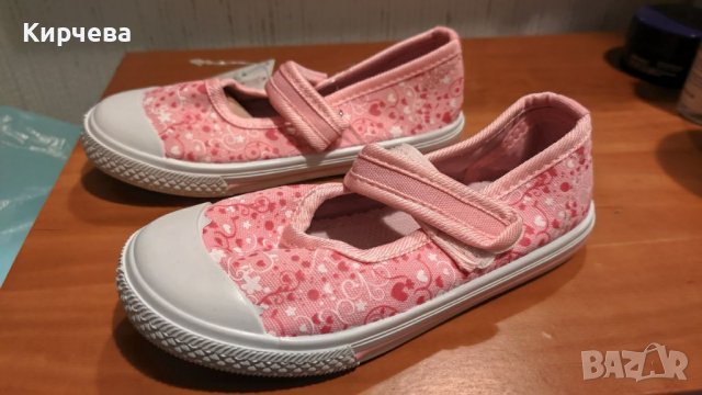 Детски гуменки за момиче 28 - ми номер с лепка, снимка 2 - Детски гуменки - 33817545