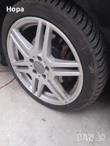 Джанти с гуми 245/40/18 Мерцедес Е200 AMG, снимка 1