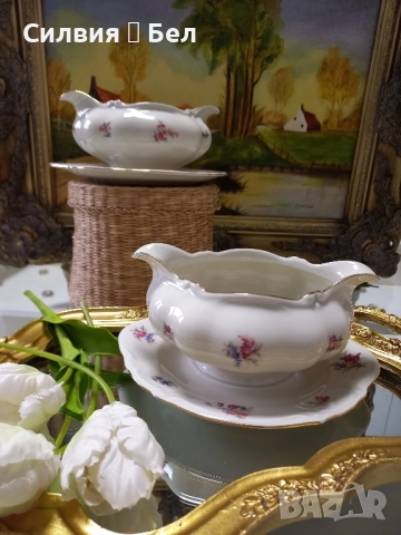 Сосиера, ретро порцелан, снимка 9 - Сервизи - 51840907