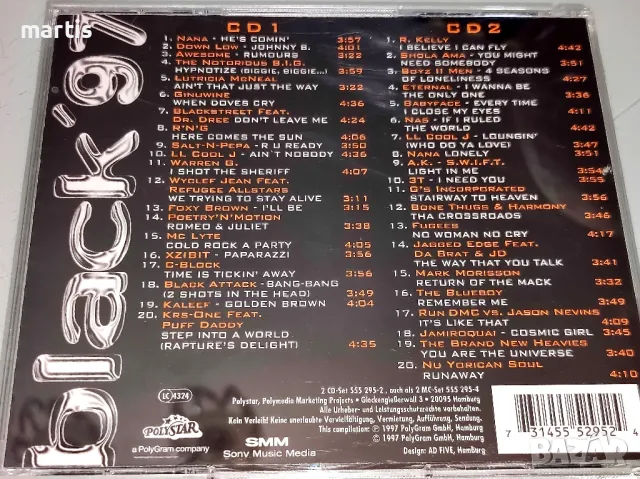 Колекция 2CD Best of Black'97, снимка 2 - CD дискове - 49310728