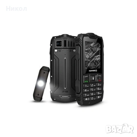 Мобилен телефон MyPhone - Hammer Rock, 2.4'', 32MB/32MB, черен, снимка 3 - Други - 53037846