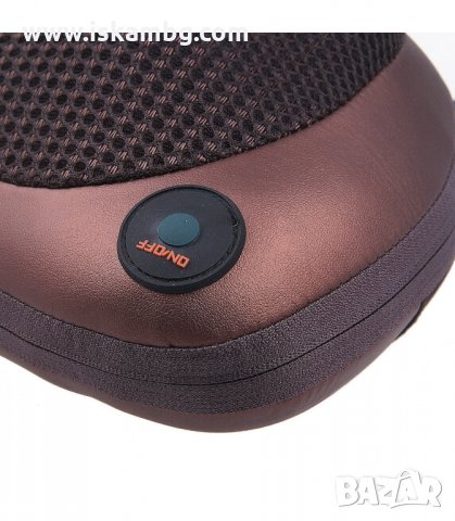 МАСАЖНА ВЪЗГЛАВНИЦА МАСАЖОР, МАГНИТНА 4 ТОЧКОВА - код 2468, снимка 6 - Масажори - 33940124