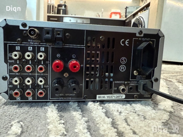 Мини Yamaha RX-E100, снимка 8 - Ресийвъри, усилватели, смесителни пултове - 52080873