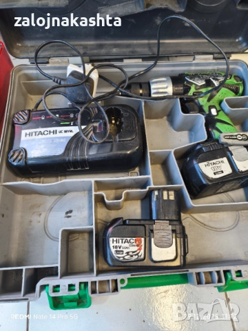 перфоратор Hitachi DV18DL 18V литиево-йонна батерия