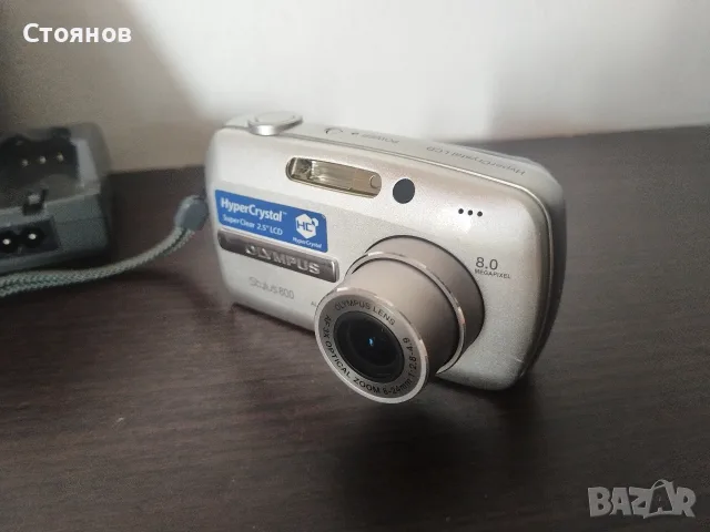 Камера OLYMPUS Stylus 800 8MP 3x Optical Zoom, снимка 3 - Фотоапарати - 55722705