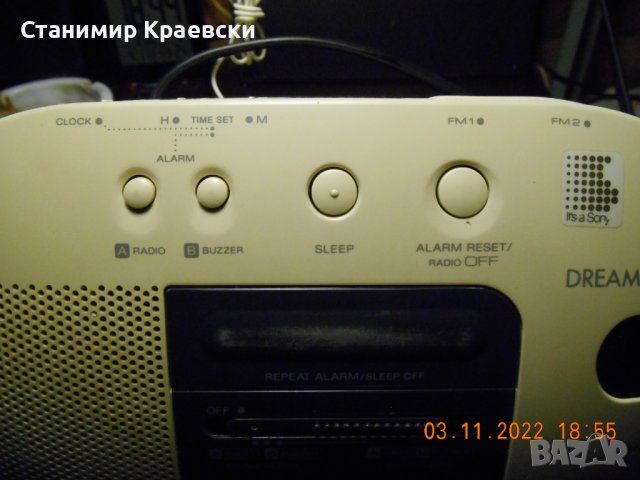 Sony ICF - C730 radio clock alarm 1989, снимка 4 - Други - 39023580