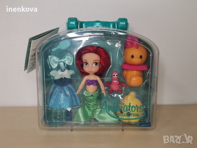 Малката русалка (Ариел) Дисни mini Animators 13см., снимка 4 - Кукли - 42871043