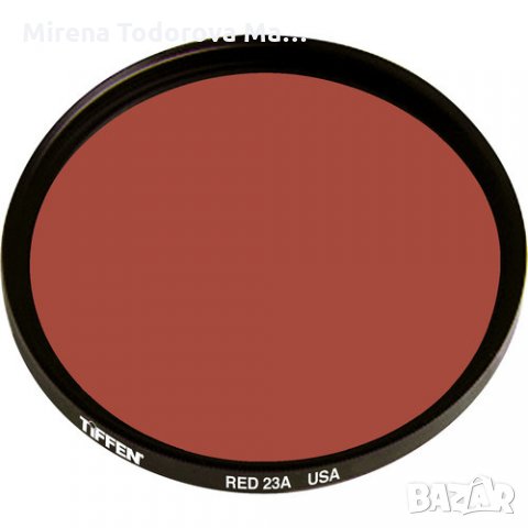Бленда филтър за фото апарат Tiffen 77 мм червен 23A филтър червен