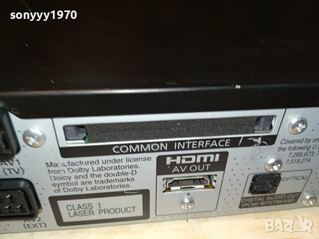 SOLD OUT-panasonic dmr-ex93c hdd/dvd/dvb/hdmi/usb recorder 2009221627, снимка 11 - Плейъри, домашно кино, прожектори - 38063713