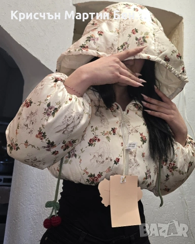 Пухено яке Meow Meow Meow, снимка 2 - Якета - 53962116