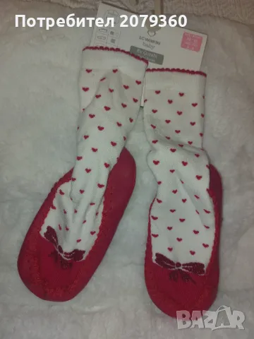 Чорапки с кожена подметка, снимка 3 - Чорапи - 48426944