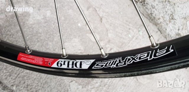 Капли Alexrims Shimano Acera Japan за челюстни спирачки, снимка 3 - Части за велосипеди - 34029239