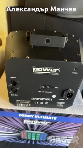 Светлинен LED ефект Derby Ultimate - Flower 5 x 20W, нов !, снимка 3 - Друга електроника - 50401908