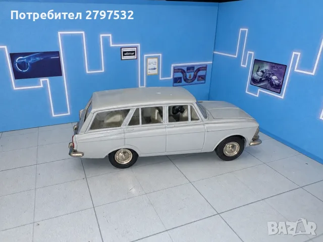 НА ЧАСТИ! Москвич 426 А3 комби 1:43 СССР - оригинални части Tantal Novoexport кутия, снимка 4 - Колекции - 56184997