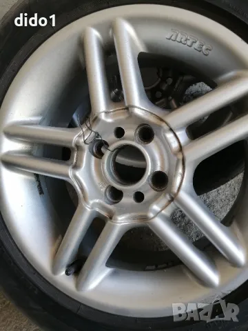 Джанти 7J15H2 4x100 4броя ИМА КАПАЦИ ЗА БОЛТОВЕТЕ