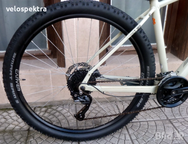 КАРВЪР Стрикт 120 ! 29 цола капли ! 27 скорости ! Хидравлики-Диск! Като НОВ!, снимка 14 - Велосипеди - 54086314