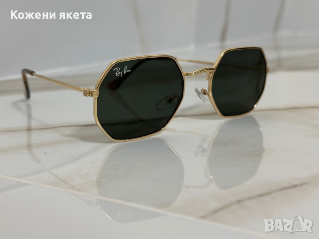Осмоъгълни octagonal слънчеви очила Ray Ban, снимка 4 - Слънчеви и диоптрични очила - 44734779