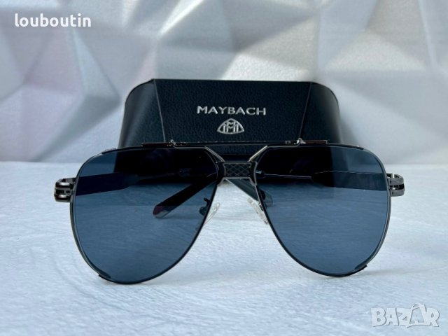 Maybach 2024 мъжки слънчеви очила маска 2 цвята, снимка 7 - Слънчеви и диоптрични очила - 44500440