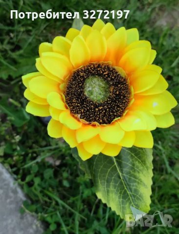 LED Соларна лампа Слънчоглед,водоустойчива IP65, снимка 12 - Соларни лампи - 42850074