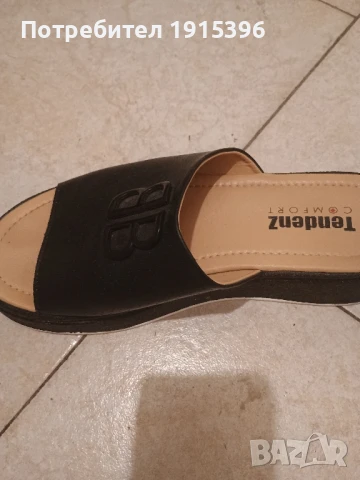 Дамски чехли естествена кожа , снимка 4 - Чехли - 50839729