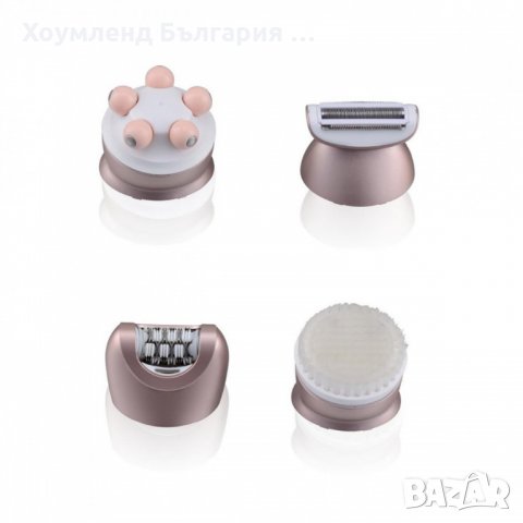 Мултифункционален безжичен дамски уред 4в1 епилатор, масажор, четка и самобръсначка, снимка 8 - Епилатори - 30645724