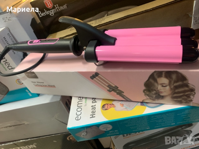 Ретро преса 210°С / Преса за вълни от Amazaon, снимка 11 - Маши за коса - 52155136