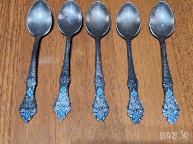 Руски антикварни лъжички МНЦ от 70те години, снимка 10 - Антикварни и старинни предмети - 52445808