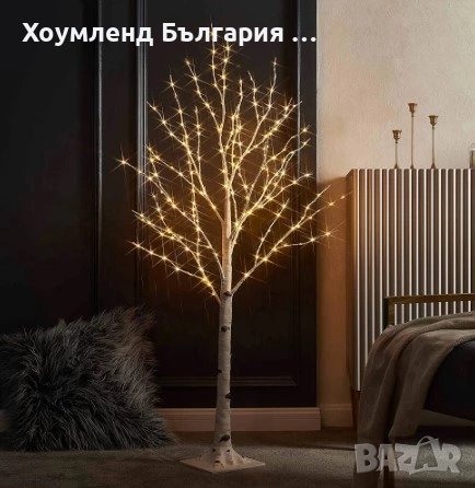 Красиво декоративно светещо ЛЕД дърво, снимка 4 - Декорация за дома - 54331567