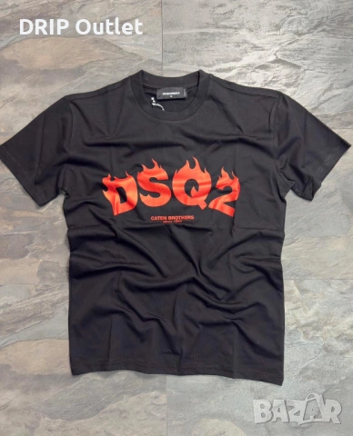 !НОВИ 12 МОДЕЛА! Мъжки Летни Тениски |HUGO|AX|DSQ2|BALENCIAGA, снимка 11 - Тениски - 54177509