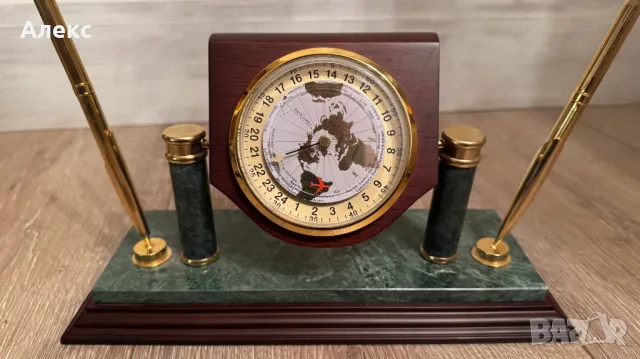 Световна карта на часовите пояси– Масивна, 1.480кг