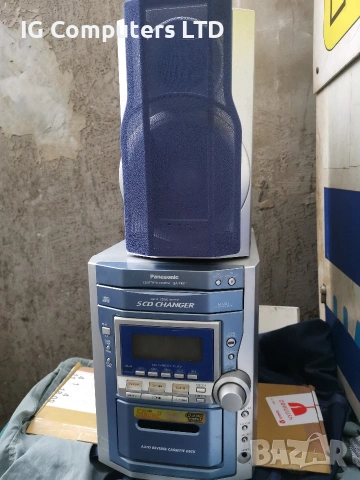 Стерео Аудио Система Panasonic SA-PM11, Чейнджър, 2х 50W