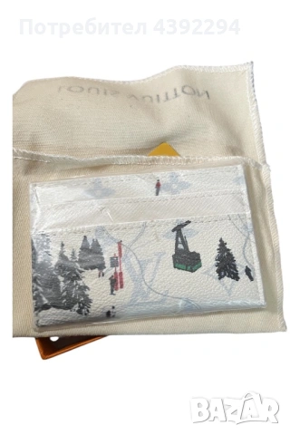 Louis Vuitton card holder , снимка 2 - Портфейли, портмонета - 53040240