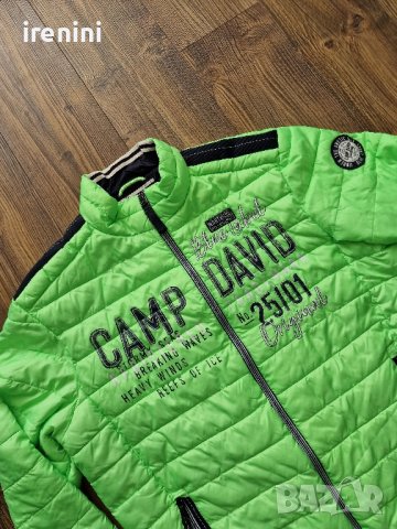 Страхотно мъжко зимно яке CAMP DAVID  размер 3XL  , неонон , снимка 3 - Якета - 42516738