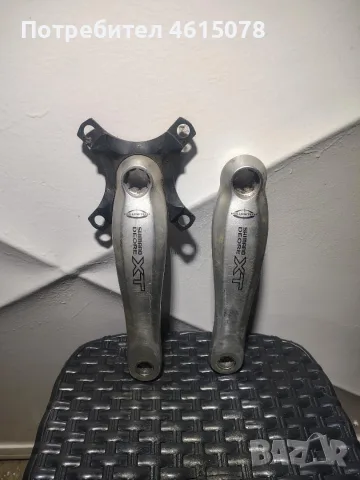Продавам курбели shimano deore xt с подарък ПЛОЧА!
