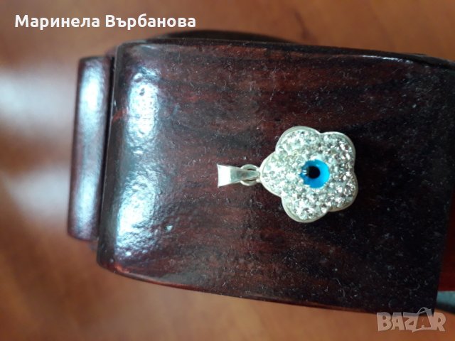 Сребърна висулка, снимка 1 - Колиета, медальони, синджири - 31458742