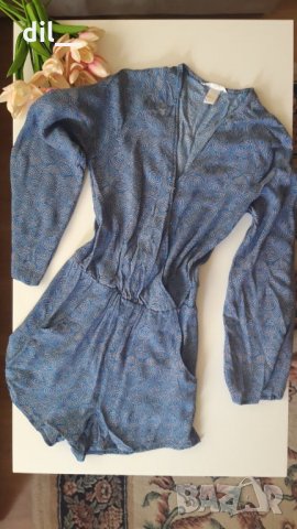 Уникален къс гащеризон син с Н&М